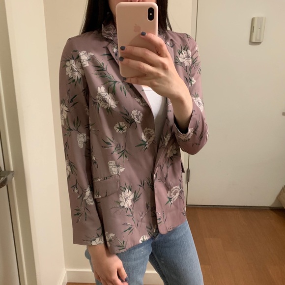 Topshop Vintage Floral Blazer - Picture 4 of 5